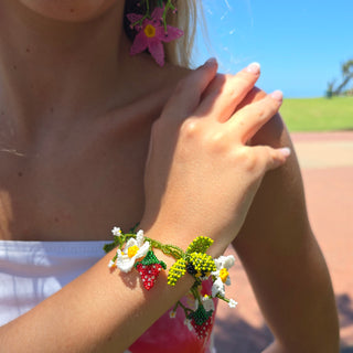 Strawberry Serenade Bracelet