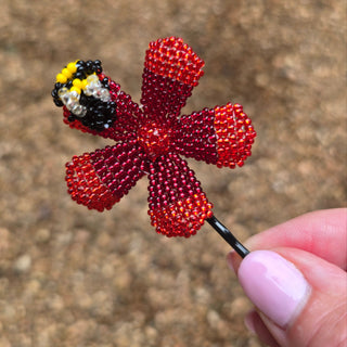 Bee Happy Hair Clips