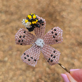 Bee Happy Hair Clips
