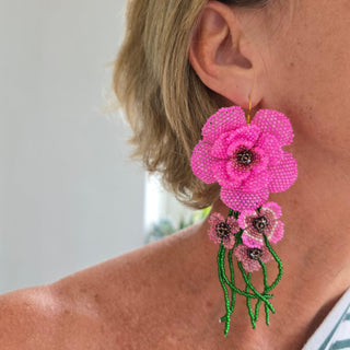 Rose Bloom Earrings