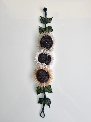 Velvet Sunflower Bracelet