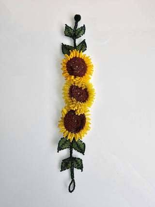 Velvet Sunflower Bracelet