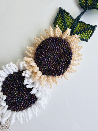 Velvet Sunflower Bracelet