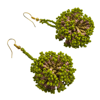 Cheerleader Pom-Pom Earrings