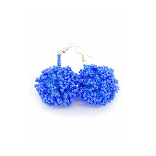 Cheerleader Pom-Pom Earrings