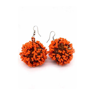 Cheerleader Pom-Pom Earrings