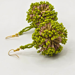 Cheerleader Pom-Pom Earrings