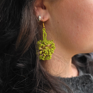 Cheerleader Pom-Pom Earrings