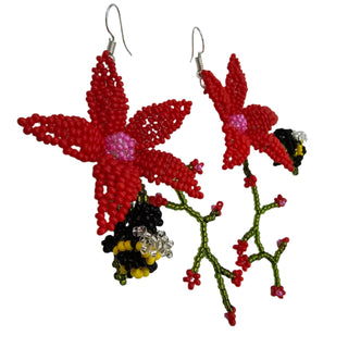 Bumblebee Bloom Earrings