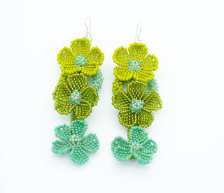 Flower Cascade Earrings