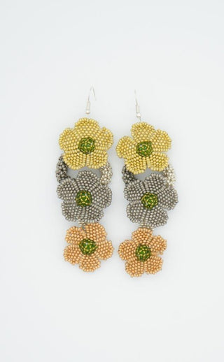 Flower Cascade Earrings