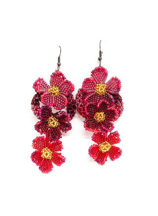 Flower Cascade Earrings