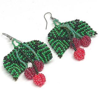 Berry Festive Earrings