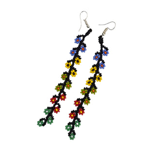 Flower Drop Earrings