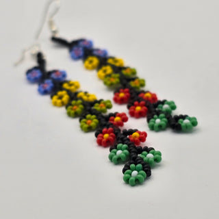 Flower Drop Earrings