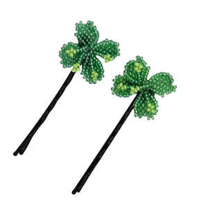 Clover Hair Clips