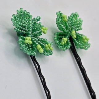 Clover Hair Clips