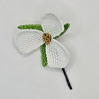 Dogwood Blossom Hair Clip