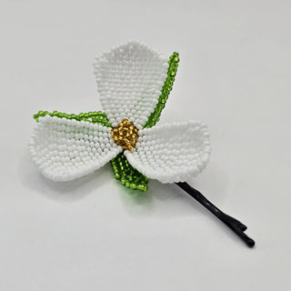 Dogwood Blossom Hair Clip