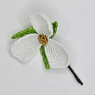 Dogwood Blossom Hair Clip