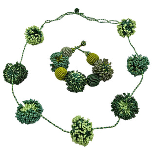 Cheerleader Pom-Pom Necklace