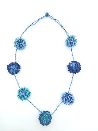 Cheerleader Pom-Pom Necklace