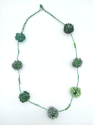 Cheerleader Pom-Pom Necklace