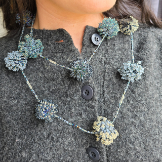 Cheerleader Pom-Pom Necklace
