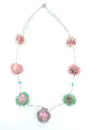 Cheerleader Pom-Pom Necklace