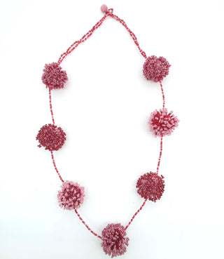 Cheerleader Pom-Pom Necklace