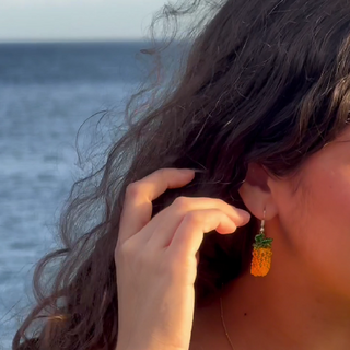 Pineapple Sunrise Earrings